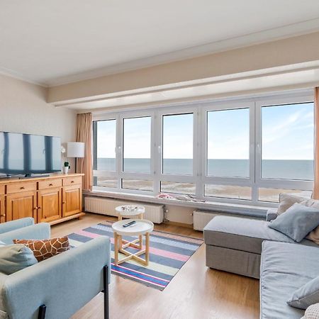 Apartament Zonnig Familie App Op Zeedijk Met Zeezicht Voor 6P Ostenda Zewnętrze zdjęcie